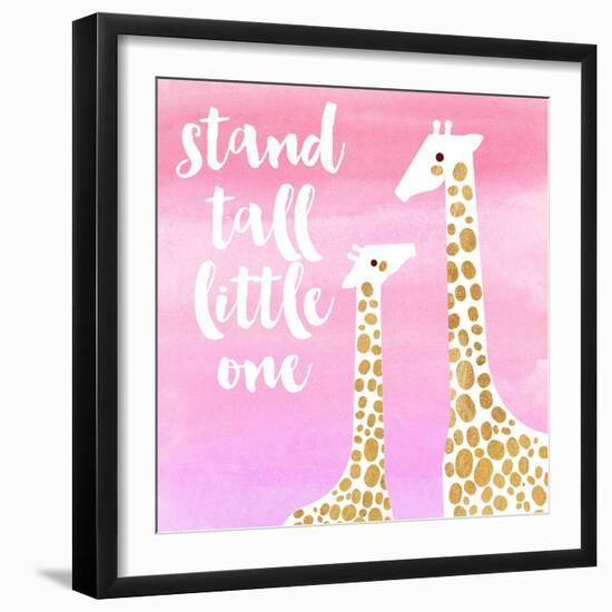 Stand Tall Pink-Evangeline Taylor-Framed Art Print