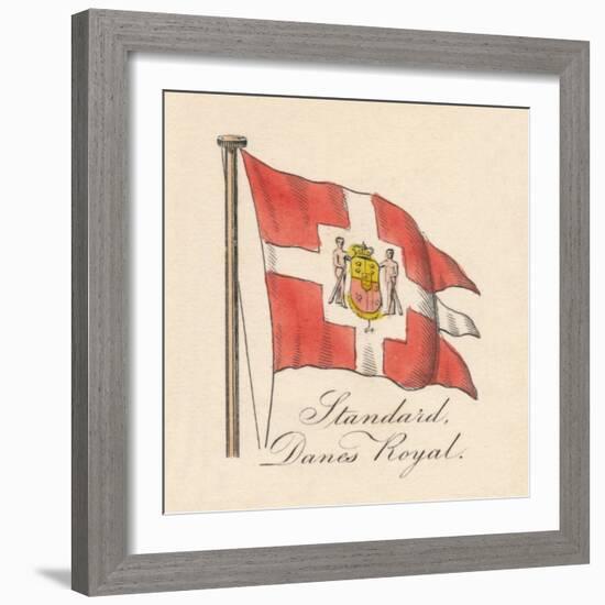 'Standard, Danes Royal', 1838-Unknown-Framed Giclee Print