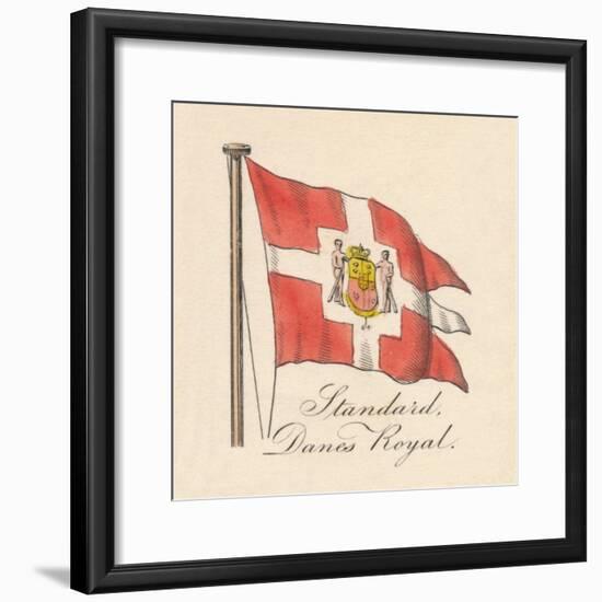 'Standard, Danes Royal', 1838-Unknown-Framed Giclee Print