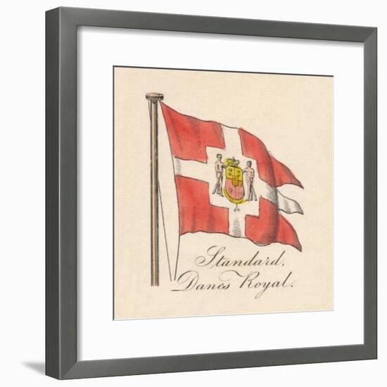 'Standard, Danes Royal', 1838-Unknown-Framed Giclee Print