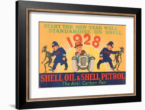 Standardise on Shell-null-Framed Art Print