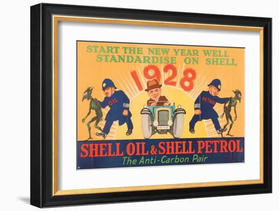 Standardise on Shell-null-Framed Art Print