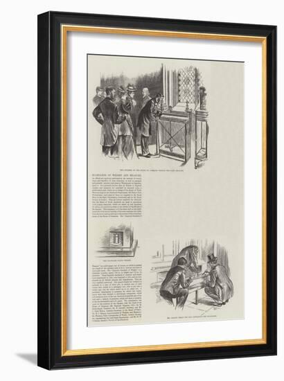 Standards of Weight and Measure-William Douglas Almond-Framed Giclee Print