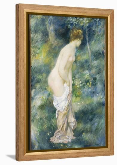 Standing Bather, 1887-Pierre-Auguste Renoir-Framed Premier Image Canvas