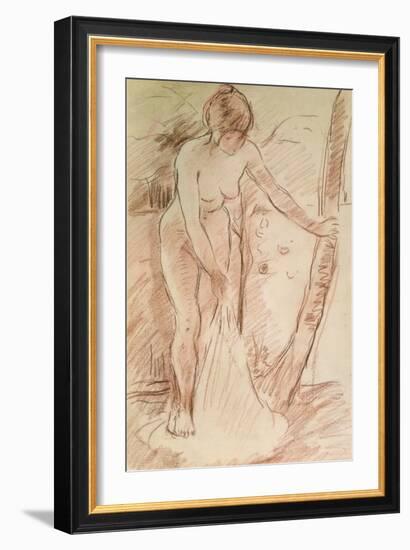 Standing Bather, 1888-Berthe Morisot-Framed Giclee Print