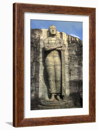 Standing Buddha, Gal Vihara-null-Framed Photographic Print