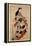 Standing Courtesan, Pub. 1710, (Kakemono-E Size, Hand-Coloured Woodblock Print)-Kaigetsudo Anchi-Framed Premier Image Canvas
