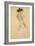 Standing Female Nude, 1912-Egon Schiele-Framed Giclee Print