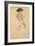 Standing Female Nude, 1912-Egon Schiele-Framed Giclee Print