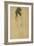 Standing Female Nude 1-Gustav Klimt-Framed Giclee Print