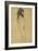 Standing Female Nude 1-Gustav Klimt-Framed Giclee Print