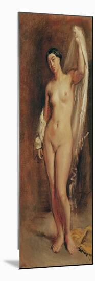 Standing Female Nude, Study For the Central Figure of The Tepidarium, 1853-Theodore Chasseriau-Mounted Giclee Print
