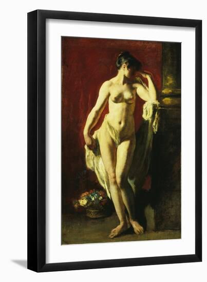 Standing Female Nude-William Etty-Framed Giclee Print