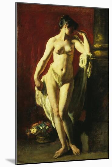 Standing Female Nude-William Etty-Mounted Giclee Print