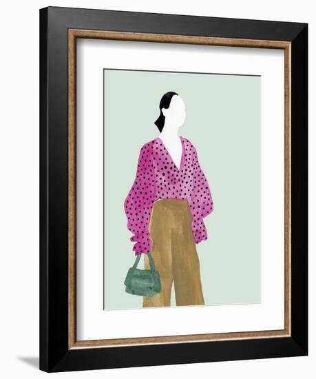 Standing Figure II-Melissa Wang-Framed Premium Giclee Print