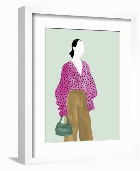 Standing Figure II-Melissa Wang-Framed Premium Giclee Print