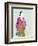 Standing Figure II-Melissa Wang-Framed Premium Giclee Print