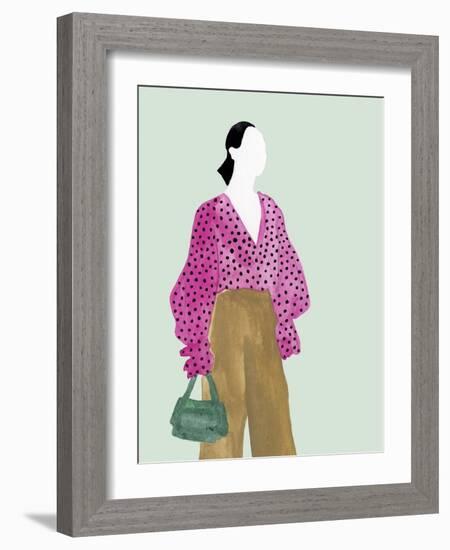 Standing Figure II-Melissa Wang-Framed Art Print