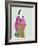 Standing Figure II-Melissa Wang-Framed Art Print