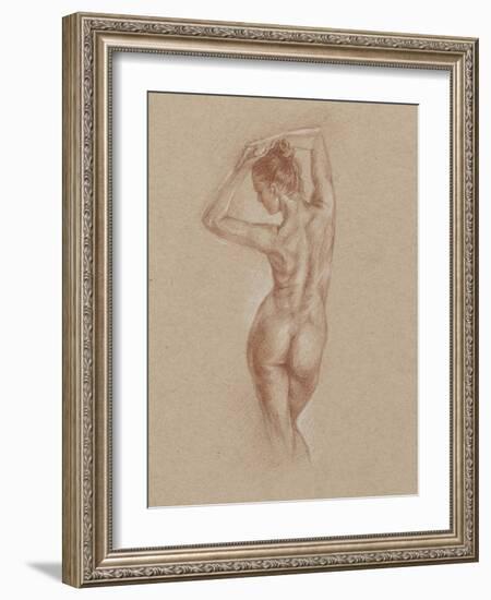 Standing Figure Study I-Ethan Harper-Framed Art Print