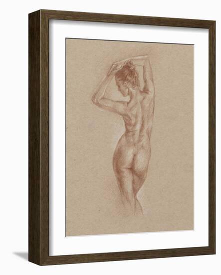 Standing Figure Study I-Ethan Harper-Framed Art Print