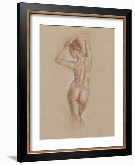 Standing Figure Study I-Ethan Harper-Framed Art Print