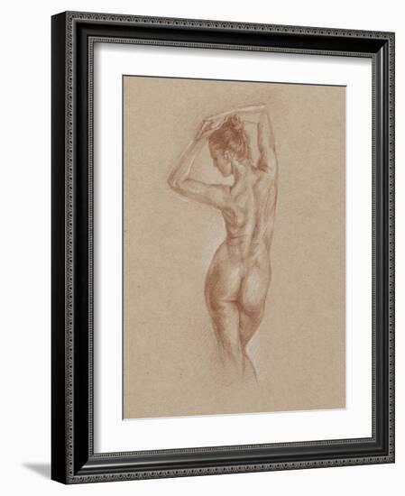 Standing Figure Study I-Ethan Harper-Framed Art Print