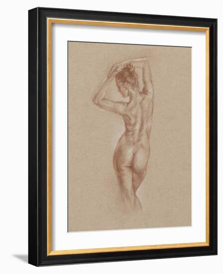 Standing Figure Study I-Ethan Harper-Framed Art Print