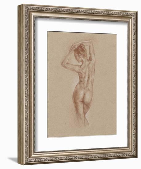 Standing Figure Study I-Ethan Harper-Framed Art Print