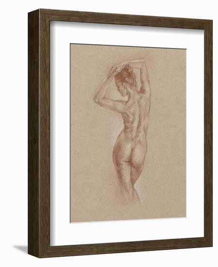 Standing Figure Study I-Ethan Harper-Framed Art Print