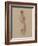 Standing Figure Study II-Ethan Harper-Framed Art Print