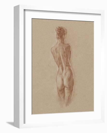 Standing Figure Study II-Ethan Harper-Framed Art Print