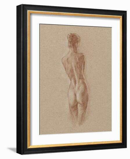 Standing Figure Study II-Ethan Harper-Framed Art Print