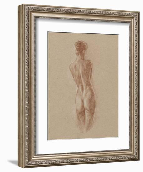 Standing Figure Study II-Ethan Harper-Framed Art Print