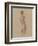 Standing Figure Study II-Ethan Harper-Framed Art Print