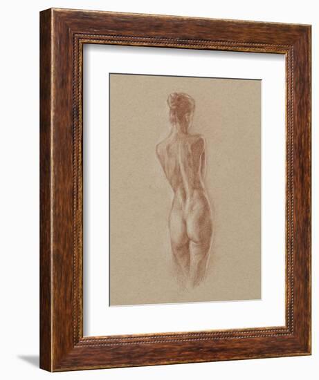 Standing Figure Study II-Ethan Harper-Framed Art Print