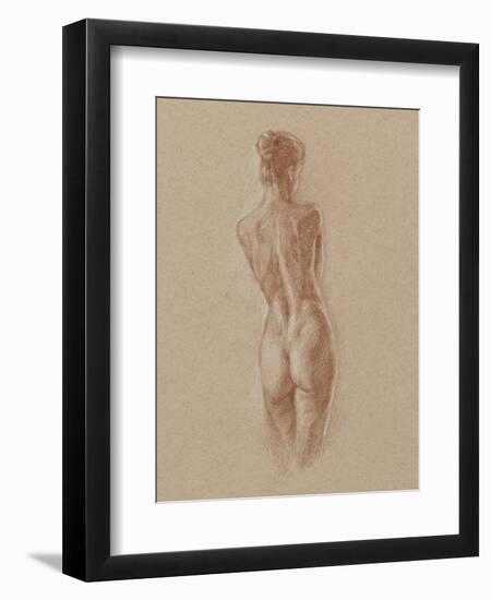 Standing Figure Study II-Ethan Harper-Framed Art Print