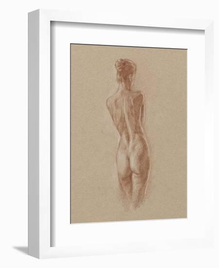 Standing Figure Study II-Ethan Harper-Framed Art Print