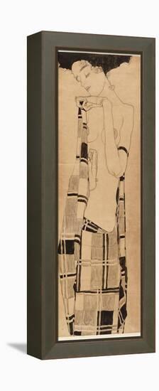 Standing Girl, C.1908-09-Egon Schiele-Framed Premier Image Canvas