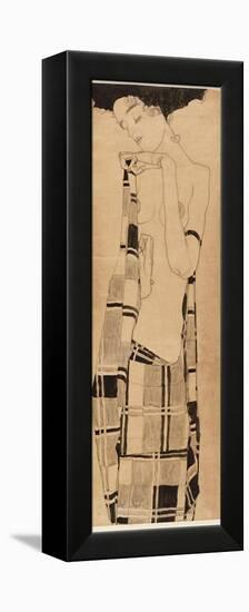 Standing Girl, C.1908-09-Egon Schiele-Framed Premier Image Canvas