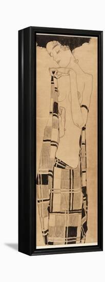 Standing Girl, C.1908-09-Egon Schiele-Framed Premier Image Canvas