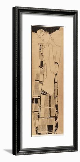 Standing Girl, C.1908-09-Egon Schiele-Framed Giclee Print