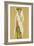 Standing Girl in White Petticoat-Egon Schiele-Framed Giclee Print