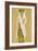 Standing Girl in White Petticoat-Egon Schiele-Framed Giclee Print