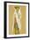 Standing Girl in White Petticoat-Egon Schiele-Framed Giclee Print