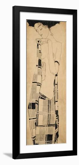 Standing Girl-Egon Schiele-Framed Giclee Print