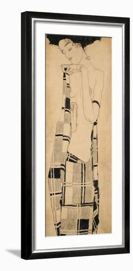 Standing Girl-Egon Schiele-Framed Art Print