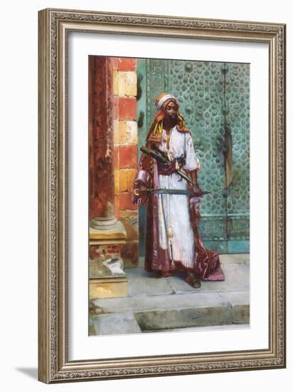 Standing Guard-Rudolph Ernst-Framed Art Print