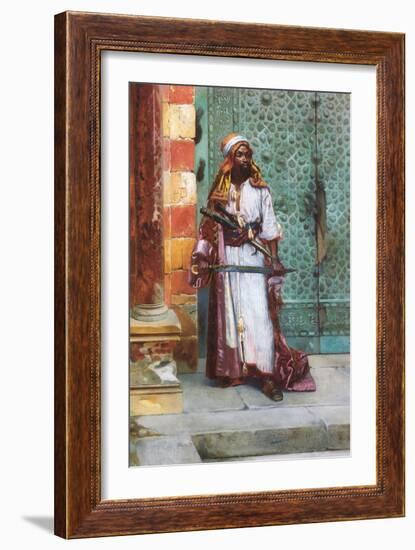 Standing Guard-Rudolph Ernst-Framed Art Print