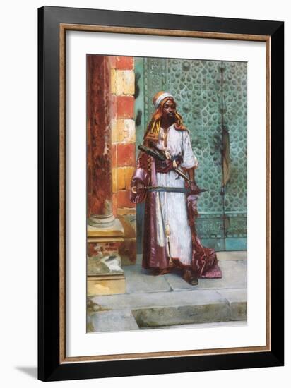 Standing Guard-Rudolph Ernst-Framed Art Print